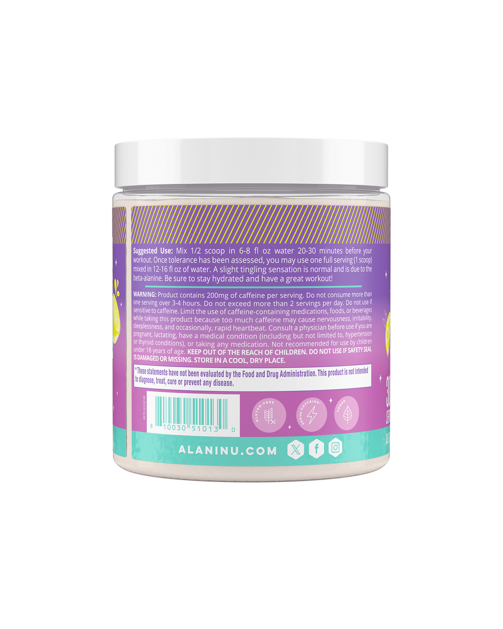 pre-workout - galaxy lemonade